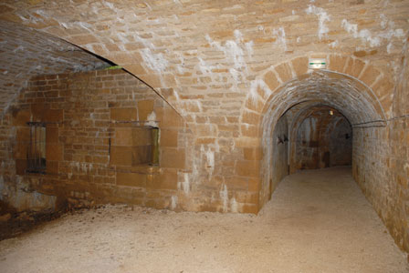 Im Innern der Festung